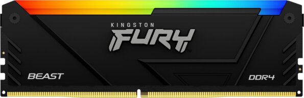 Kingston 16GB / 3600MHz FURY Beast RGB (DDR4, Kit 2x8GB)