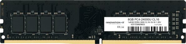 Innovation IT 8GB / 3000MHz (DDR4, DIMM) Innovation IT 8GB / 3000MHz (DDR4, DIMM)