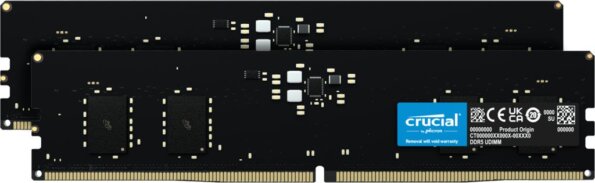 Crucial 32GB / 4800MHz (DDR5, Kit 2x16GB, UDIMM)