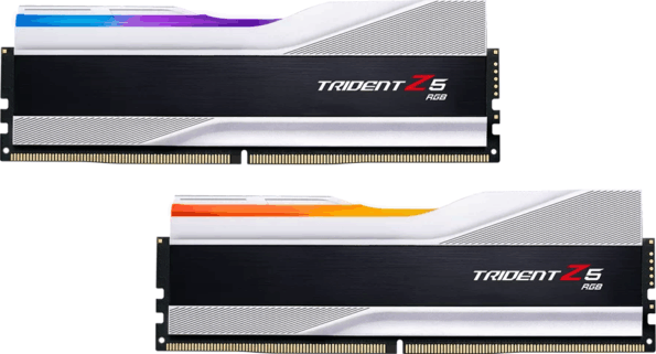 G.Skill 32GB / 6400MHz Trident Z5 RGB Silver (DDR5, Kit 2x16GB)
