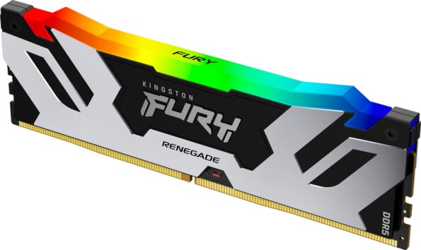 Kingston 32GB / 6400MHz FURY Renegade RGB Black/Silver (DDR5, DIMM) Kingston 32GB / 6400MHz FURY Renegade RGB Black/Silver (DDR5, DIMM)