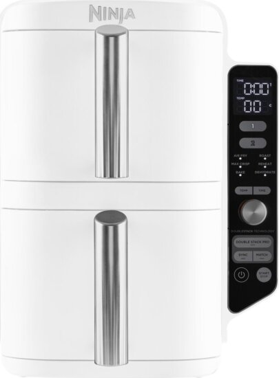 Ninja Double Stack XL Dual Zone SL400EUWH forrólevegős sütő (9,5 l) Ninja Double Stack XL Dual Zone SL400EUWH forrólevegős sütő (9,5 l)