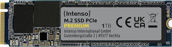 Intenso Premium 1TB (M.2 2280, PCIe, NVMe) Intenso Premium 1TB (M.2 2280, PCIe, NVMe)