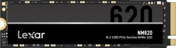 Lexar NM620 256GB (M.2 2280, PCIe Gen3, NVMe) Lexar NM620 256GB (M.2 2280, PCIe Gen3, NVMe)