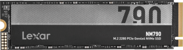 Lexar NM790 512GB (M.2 2280, PCIe Gen4x4, NVMe)