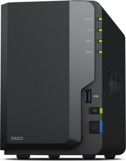 Synology DiskStation DS223 2 lemezes NAS Synology DiskStation DS223 2 lemezes NAS