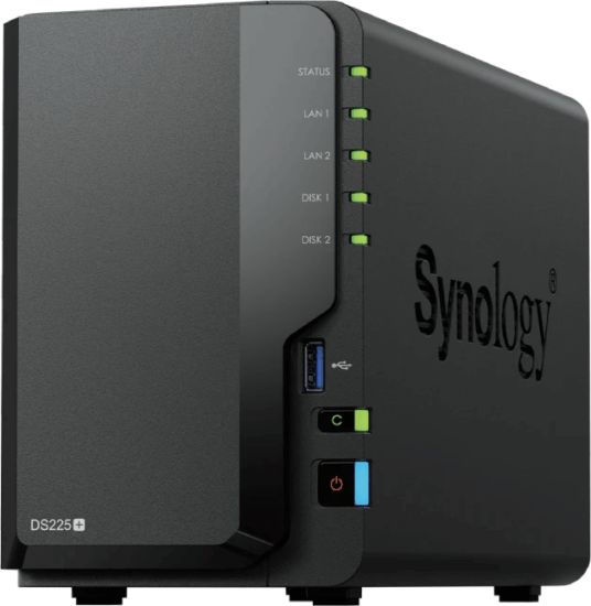 Synology DiskStation DS225+ (6GB) 2 lemezes NAS