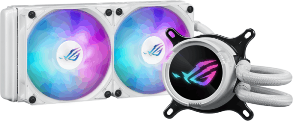 Asus ROG Strix LC III 240 ARGB White Edition processzor vízhűtő