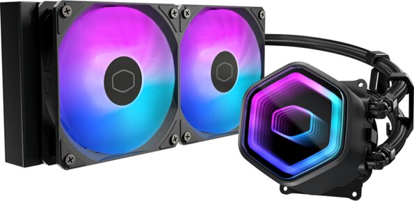 Cooler Master MasterLiquid 240 Core II ARGB Black processzor vízhűtő Cooler Master MasterLiquid 240 Core II ARGB Black processzor vízhűtő
