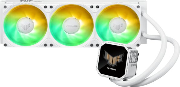 Asus TUF Gaming LC III 360 ARGB LCD White Edition processzor vízhűtő Asus TUF Gaming LC III 360 ARGB LCD White Edition processzor vízhűtő