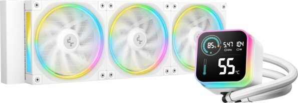DeepCool LQ360 ULTRA WH ARGB processzor vízhűtő