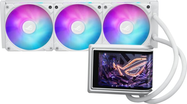 Asus ROG RYUO IV 360 ARGB fehér processzor vízhűtő
