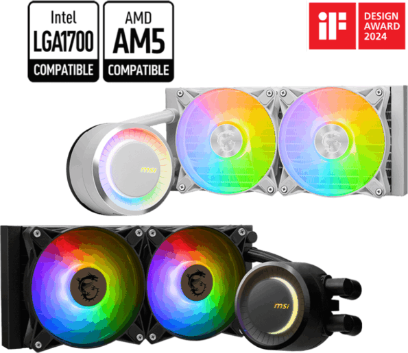 MSI MAG CoreLiquid E240 ARGB fekete processzor vízhűtő MSI MAG CoreLiquid E240 ARGB fekete processzor vízhűtő