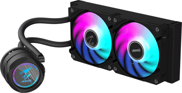 Gigabyte AORUS WATERFORCE II 240 processzor vízhűtő