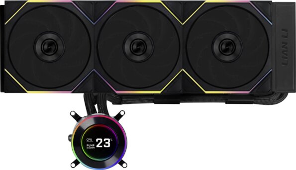 Lian Li Hydroshift II LCD-C 360TL ARGB processzor vízhűtő Lian Li Hydroshift II LCD-C 360TL ARGB processzor vízhűtő