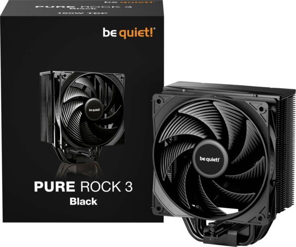 Be quiet! Pure Rock 3 Black processzor hűtő
