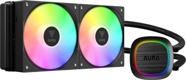 Gamdias Aura GL240 V2 Performance ARGB processzor vízhűtő