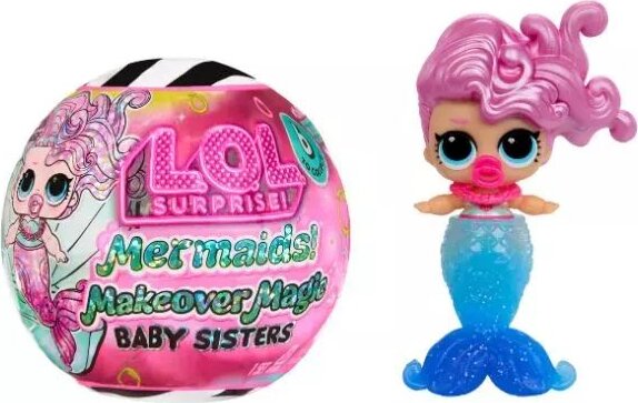 L.O.L. Surprise, Makeover Magic Sellő bébi, színváltós