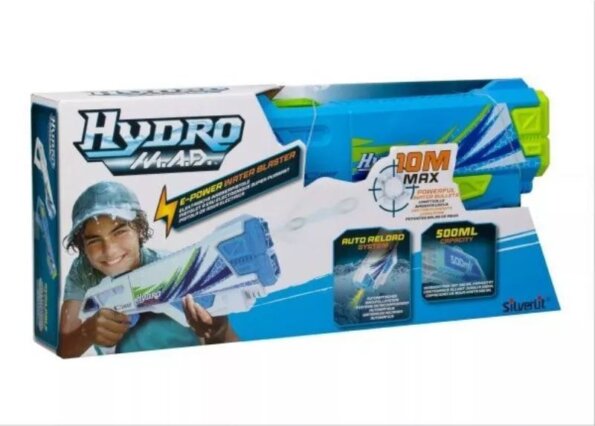 Silverlit, Hydro M.A.D elektromos vízipisztoly, kék