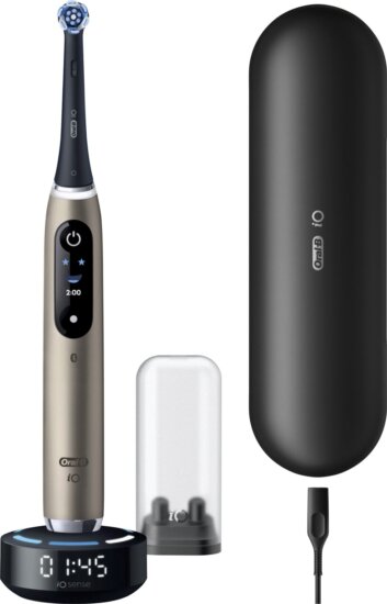 Oral-B iO Series 10 Lunar Gold Special Edition elektromos fogkefe, Fekete