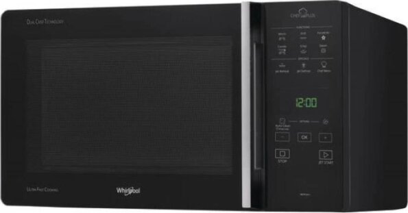 Whirlpool MCP 349 BL mikrohullámú sütő, 800W, Fekete Whirlpool MCP 349 BL mikrohullámú sütő, 800W, Fekete