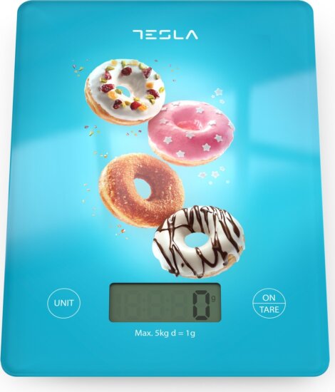 Tesla KS100BL konyhai mérleg