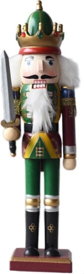 Artezan AWNC30S fa diótörő karddal, 30 cm Artezan AWNC30S fa diótörő karddal, 30 cm