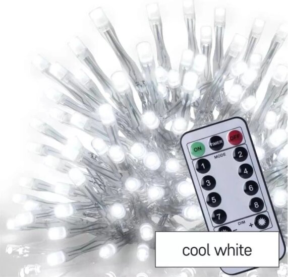 Emos D4CC02 LED-es jégcsap fényfüggöny, hidegfehér, 5 m Emos D4CC02 LED-es jégcsap fényfüggöny, hidegfehér, 5 m