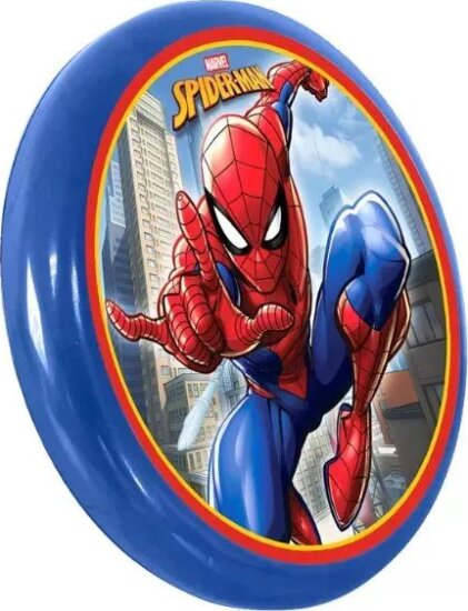 Pókember mintájú puha frizbi, 20 cm Pókember mintájú puha frizbi, 20 cm