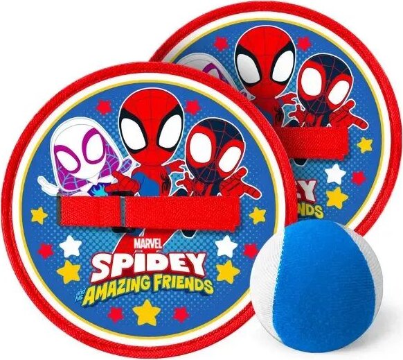 Póki mintájú tépőzáras labda-elkapó játék