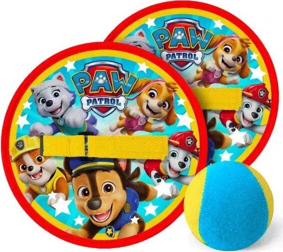 Mancs őrjárat mintájú tépőzáras labda-elkapó játék Mancs őrjárat mintájú tépőzáras labda-elkapó játék