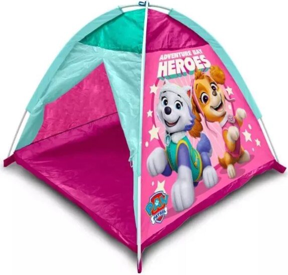 Mancs őrjárat mintájú játszó sátor, pink