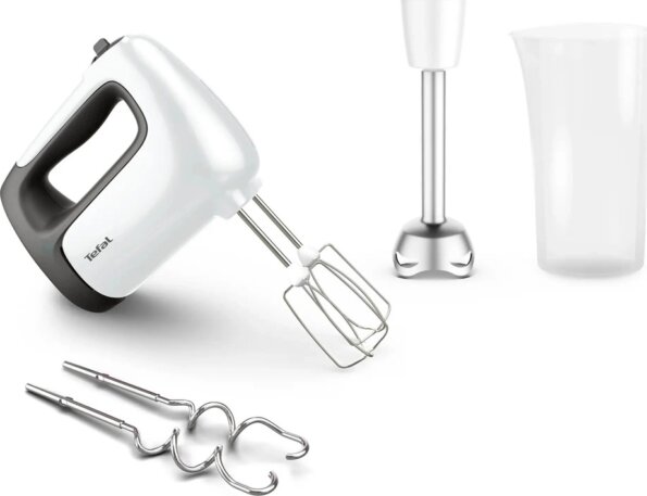 Tefal Prep'Mix+ HT462138 kézi mixer, 500W, fehér Tefal Prep'Mix+ HT462138 kézi mixer, 500W, fehér