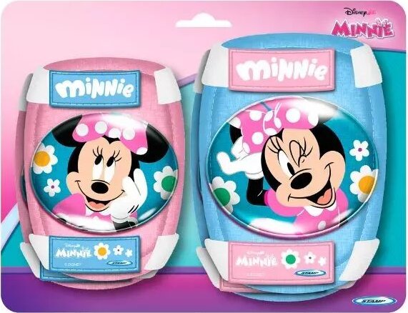Minnie egér mintájú könyök-és térdvédő