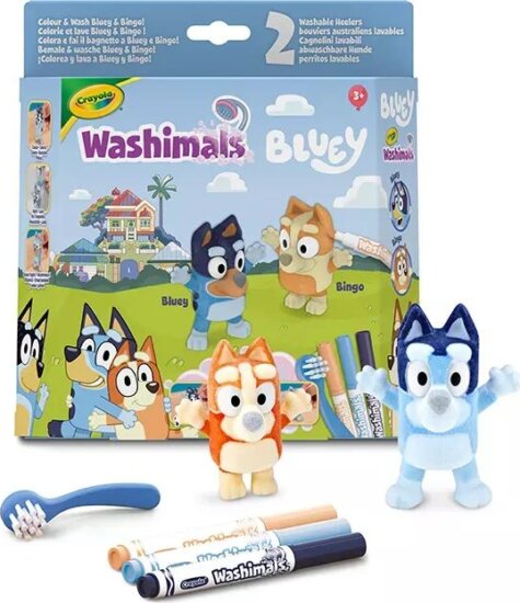 Crayola Washimals, Bluey, 2 db-os készlet