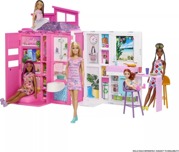 Barbie, Összecsukható babaház babával