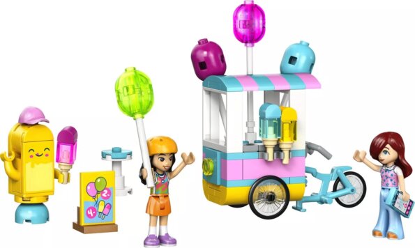 LEGO® Friends, Fagylalt- és léggömbárus LEGO® Friends, Fagylalt- és léggömbárus