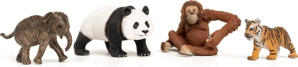 Schleich, Wild Life Ázsia kezdőkészlet