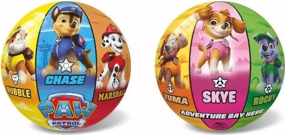 Mancs őrjárat mintájú gumilabda, 14 cm