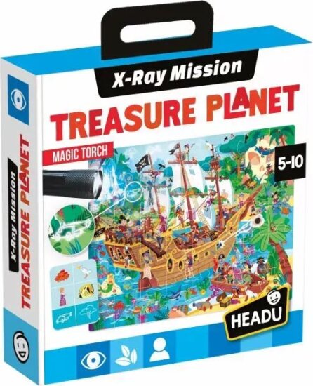 Headu, Röntgen-küldetés puzzle, A kincsek bolygója