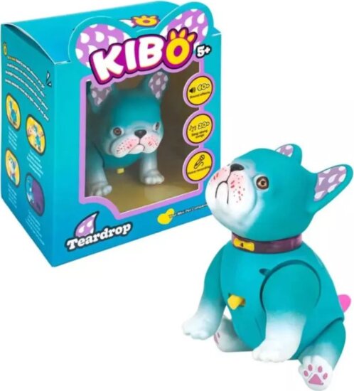 Kaboom Kibo francia bulldog interaktív kutya, Teardrop