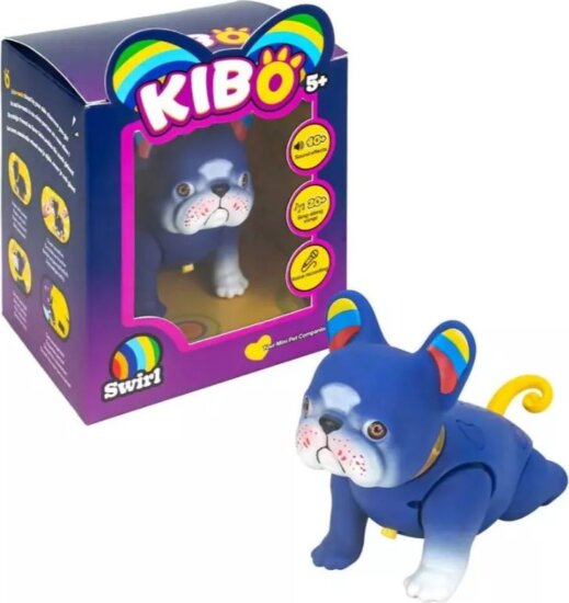 Kaboom Kibo francia bulldog interaktív kutya, Swirl