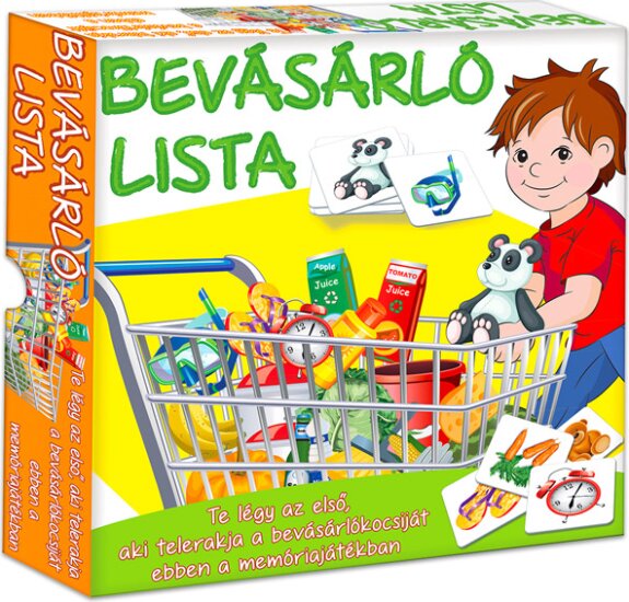 Bevásárló lista társasjáték
