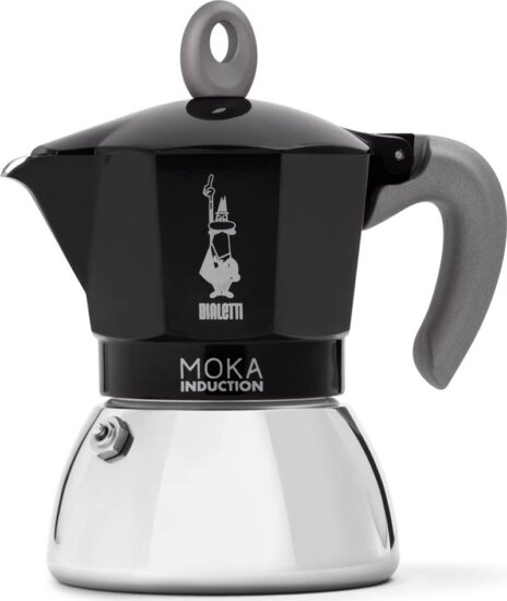 Bialetti Moka Induction 6934 kotyogós kávéfőző, 4 személyes, indukciós