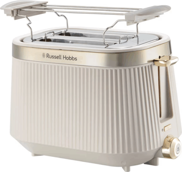 Russell Hobbs Brontë 26761-56 kenyérpirító, 2 szeletes, kőszín Russell Hobbs Brontë 26761-56 kenyérpirító, 2 szeletes, kőszín