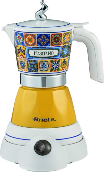 Ariete Moka Aroma Positano 1358 kotyogós kávéfőző, 4 személyes Ariete Moka Aroma Positano 1358 kotyogós kávéfőző, 4 személyes