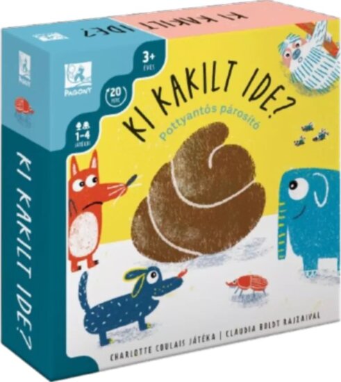 Ki kakilt ide?, Pottyantós párosító társasjáték Ki kakilt ide?, Pottyantós párosító társasjáték