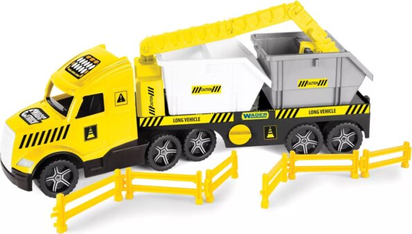 Wader, Magic Truck Technic kamion konténerekkel, 79 cm