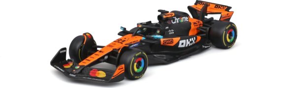 Bburago, F1 versenyautó, Mclaren MCL39 Piastri, 1:43 Bburago, F1 versenyautó, Mclaren MCL39 Piastri, 1:43