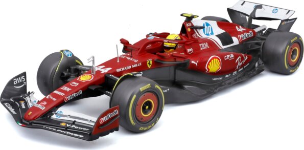 Bburago, F1 versenyautó, Ferrari SF-25 Hamilton, 1:43